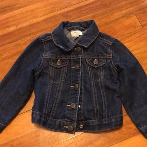 Toddler jean jacket
